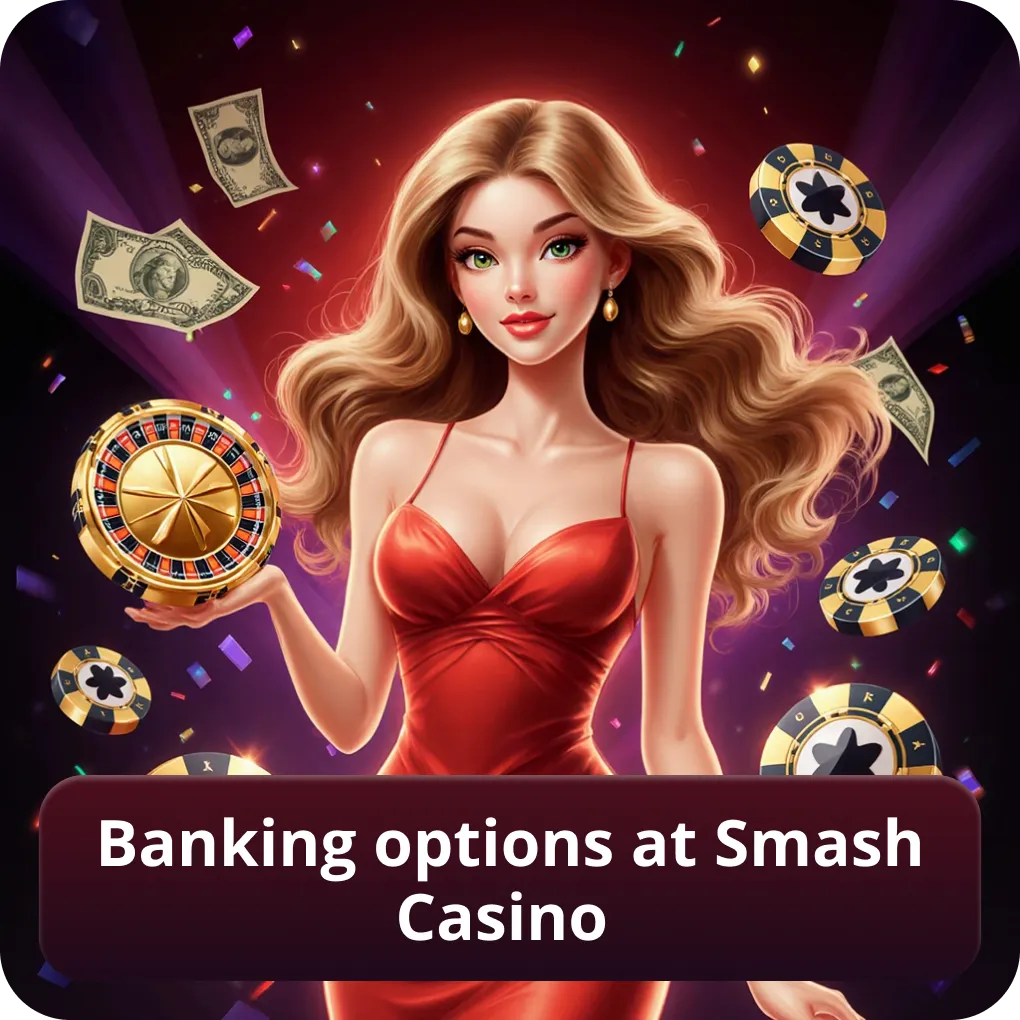 Banking options at Smash Casino
